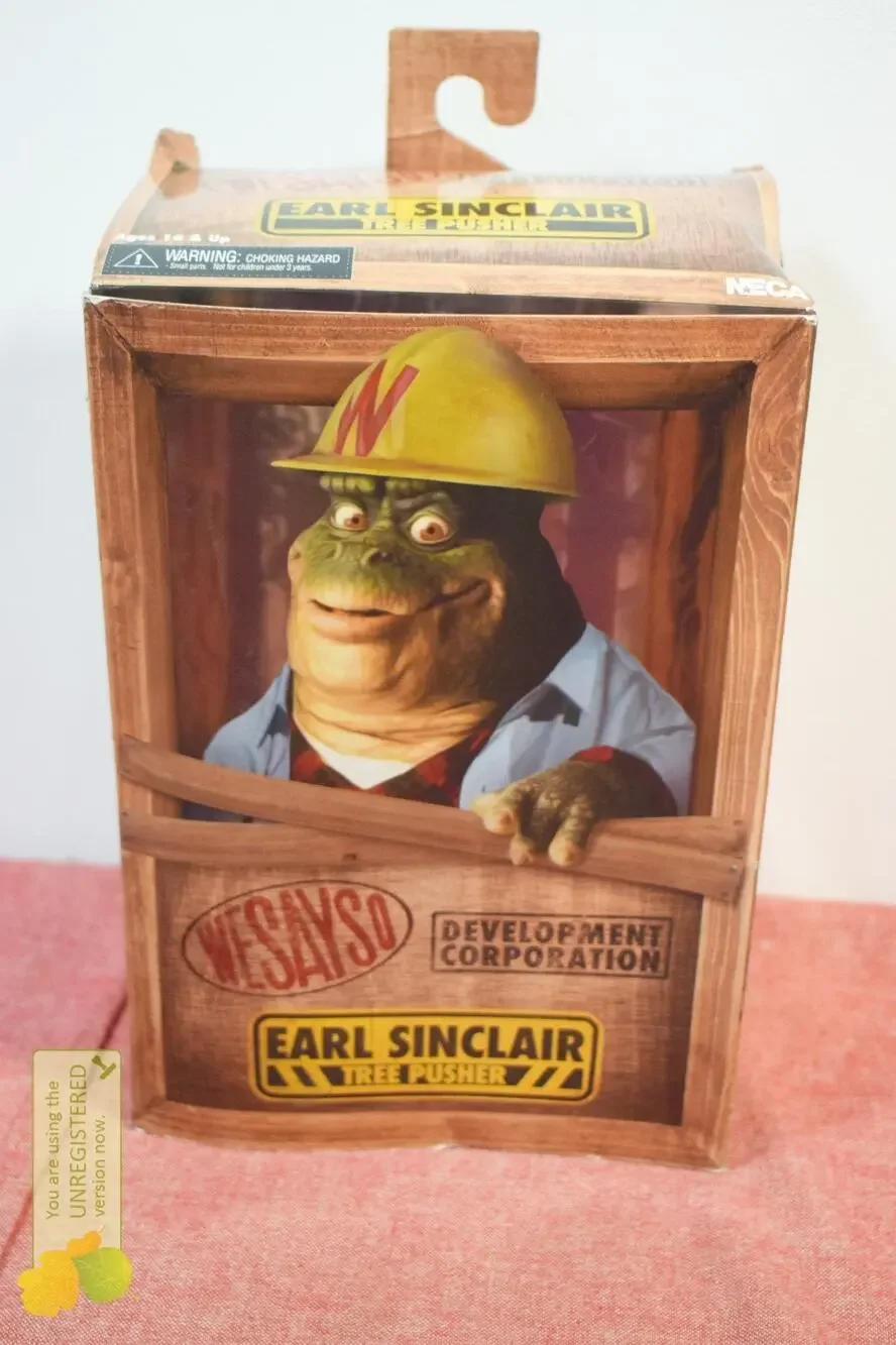 NECA Dinosaurs Ultimate Earl Sinclair Figure (Pack Wear)